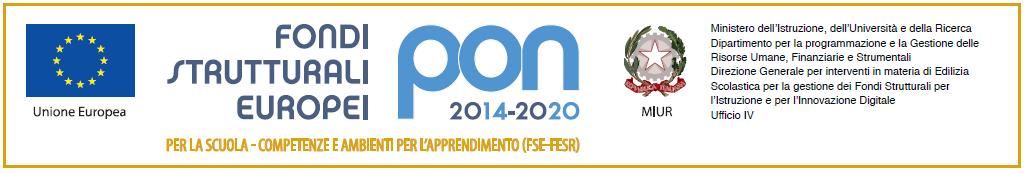 logo pon 2014 2020 lungo